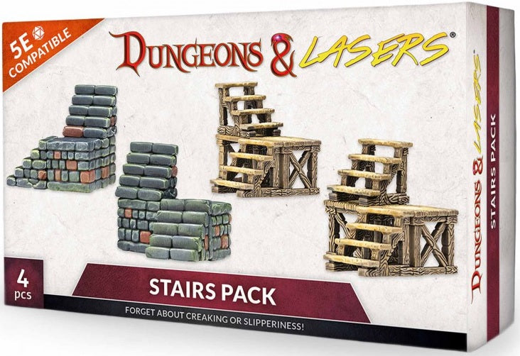 DUNGEONS AND LASERS STAIRS PACK