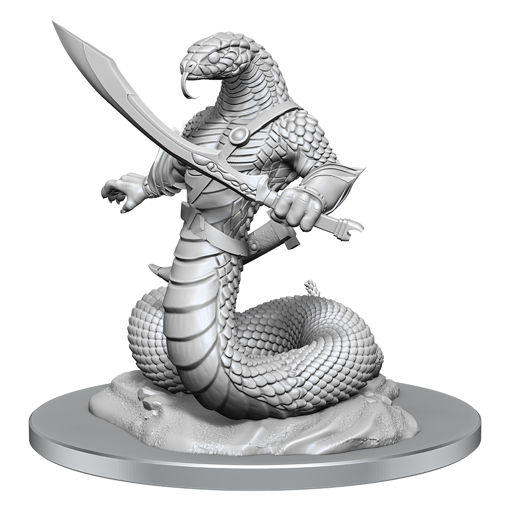 DND UNPAINTED PAINT NIGHT KIT YUAN-TI ABOMINATION