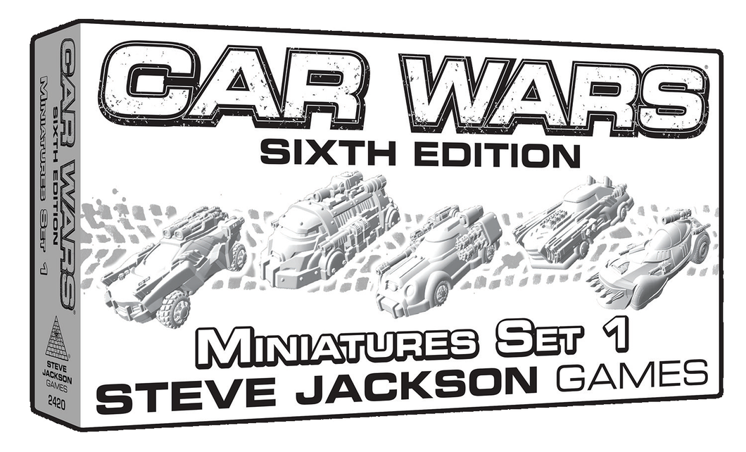 Car Wars 6th Edition Minis Set 1