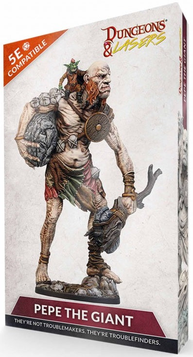 DUNGEONS AND LASERS PEPE THE GIANT