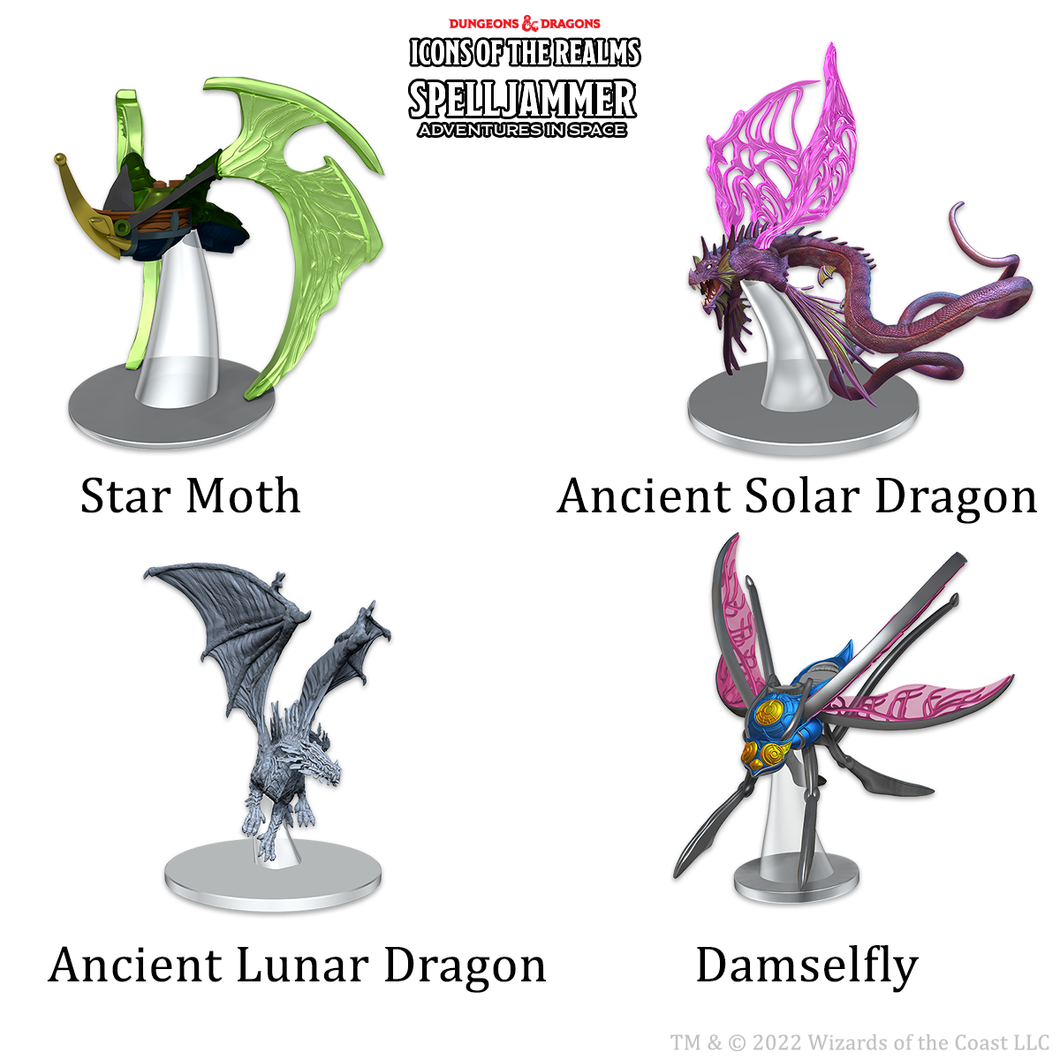 DND ICONS 24: SHIP SCALE ASTRAL ELF PATROL