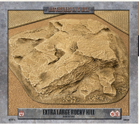 BATTLEFIELD IN A BOX: XL ROCKY HILL - SANDSTONE