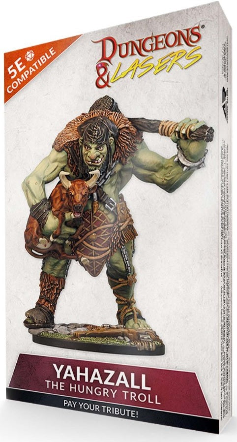 DUNGEONS AND LASERS YAHAZALL THE HUNGRY TROLL