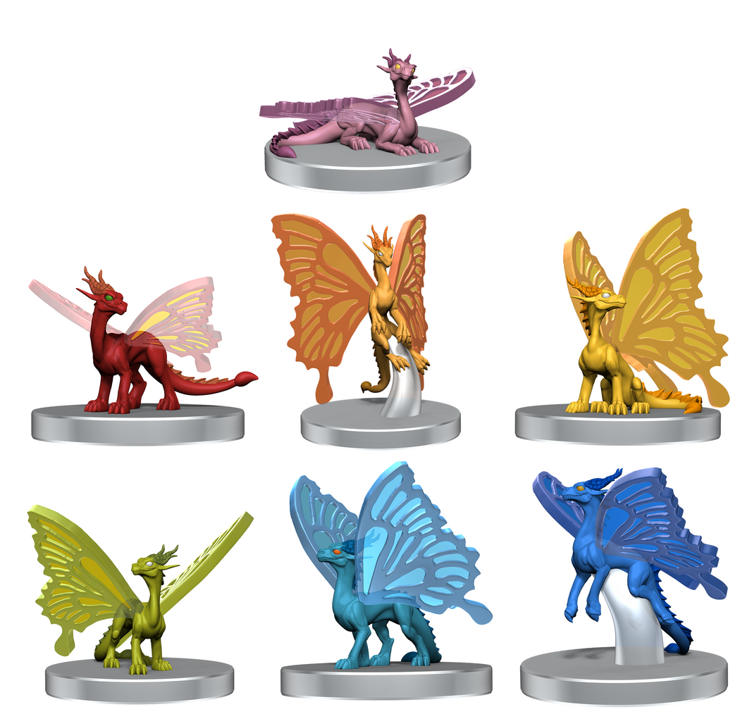 DnD Icons:  Pride of Fairie Dragons