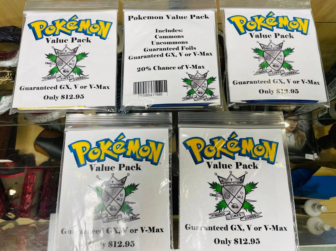 pokemon card pack values Pokemon