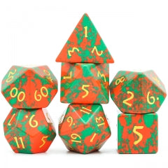 Dice: 7 Pc Role Playing Dice Sets (Assorted Materials)